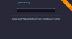 Desktop Screenshot of fr.goelangues.org